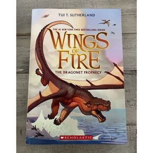 Wings of Fire, One The Dragnet‎ Prophecy Tui T Sutherland Paperback Book